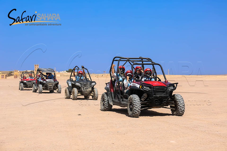 Morning Trip by Dune Buggy Polaris RZR in Sharm